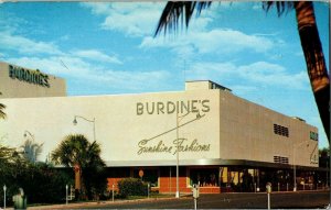 Burdines Miami Beach Meridian Seventeenth Robert Law Weed Lincoln Lane Postcard 