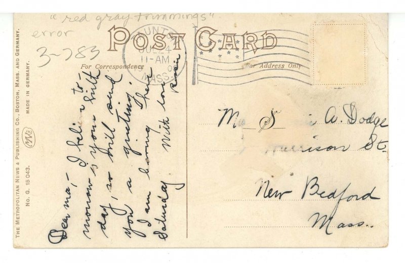 MA - Taunton. Post Office