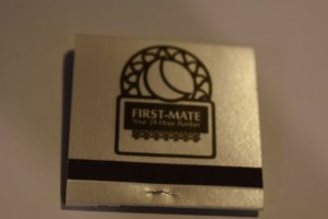 First National Bank of Freeport First-Mate Your 24 Hour Banker Feature Matchbook