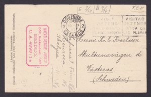 BELGIUM, Postcard, Ostend, Le Kursaal de face