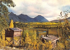 Trappers Cabin And Cache, Yukon  