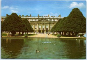 East front from the Great Fountain Garden, Hampton Court Palace - England