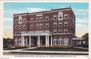 WYTHEVILLE, Virginia, 1930; The George Wythe Hotel