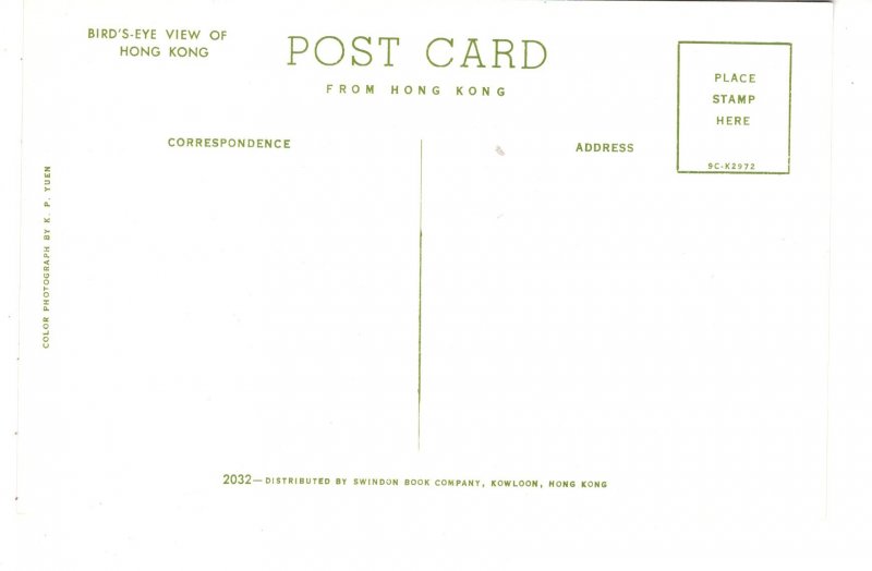 Bird's Eye View of Hong Kong