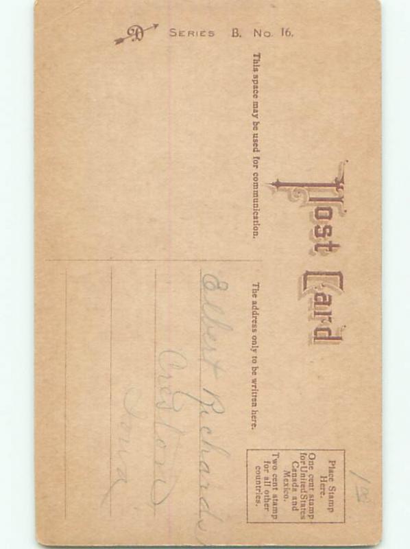 Divided-Back CHRISTMAS SCENE Great Postcard AA0273