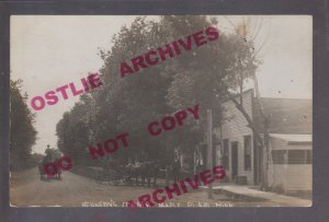 Maple Plain MINNESOTA RPPC 1912 MAIN STREET nr Lake Minnetonka Independence MN