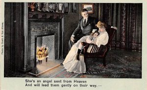 Romance Couples Postcard