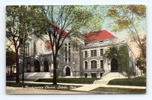 Collingwood Presbyterian Church Toledo Ohio OH 1914 DB Postcard O1