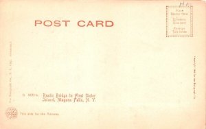 Rustic Bridge to First Sister Island Niagara Falls, New York