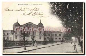 Postcard Old Saint Denis Salle des Fetes