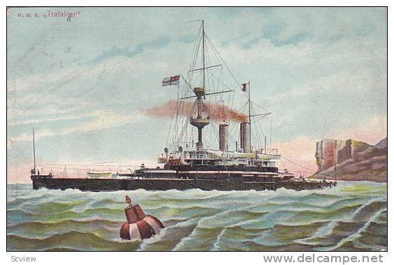 H.M.S. Trafalcar, Warship, PU-1905