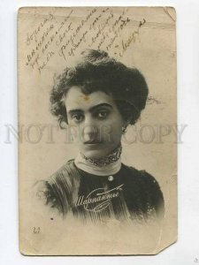 3074364 SCHARPANTIE Russia BALLET Dancer AUTOGRAPH 1903 y PHOTO