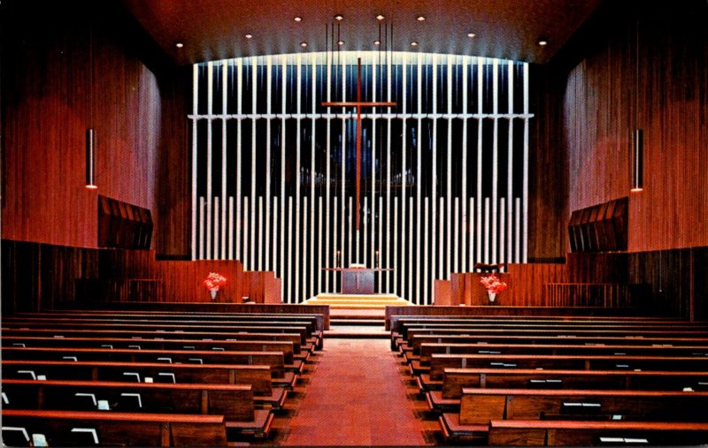 Illinois Champaign First Methodist Church Interior