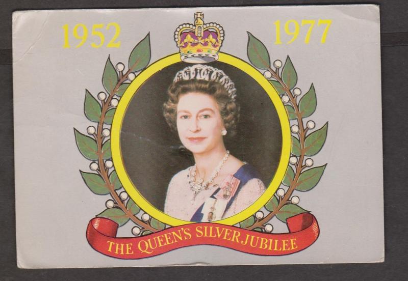 Queen Elizabeth II Silver Jubilee - Used 1977 - Some Wear & Creases