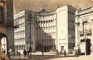 Morelia Mexico 1950s RPPC Real Photo Postcard Hotel Alameda