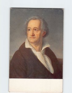 Postcard H. C. Kolbe By Goethe, Museum der bildenden Künste zu Leipzig, Germany