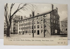 New Haven Connecticut Old South Middle Bldg Yale University 1905 Postcard B13