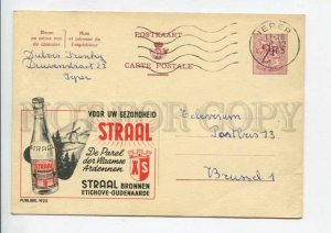422589 BELGIUM ADVERTISING for your health STRAAL mineral water P/ stationery