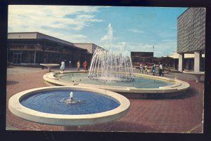 Fort Worth, Texas/TX  Postcard, Fabulous Fountain Of Seminary South, Highway 81