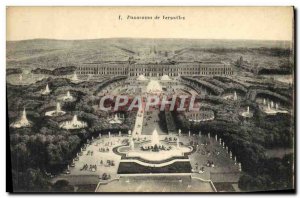 Postcard Old Versailles Panorama
