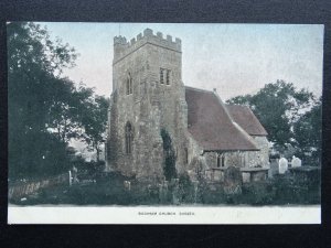 Sussex BODIAM St Giles Church c1907 Postcard by A.H. Homewood