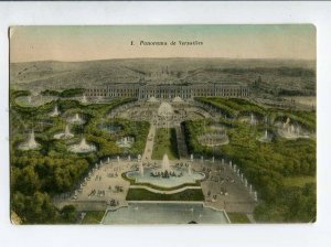 3058727 FRANCE Panorama de Versailles Vintage 1912 year RPPC