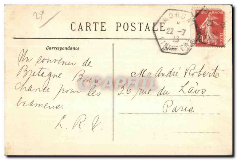 Le Chateau de Dinan - Old Postcard