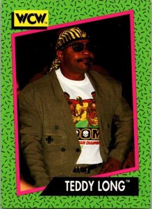 1991 WCW Wrestling Card Teddy Long sk21098