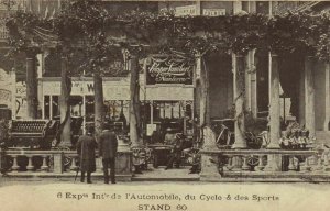 PC CPA EXPOSITION, AUTOMOBILE, CYCLE & DES SPORTS, Vintage Postcard (b22603)