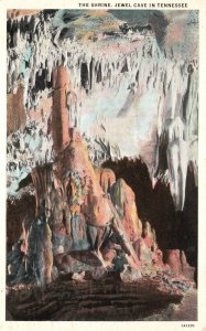 Vintage Postcard 1932 Jewel Cave Shrine Fairyland Attraction Nashville Tennessee