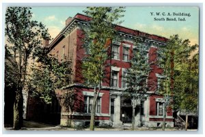 c1910 Y.W.C.A Building South Bend Indiana IN Unposted Antique Postcard