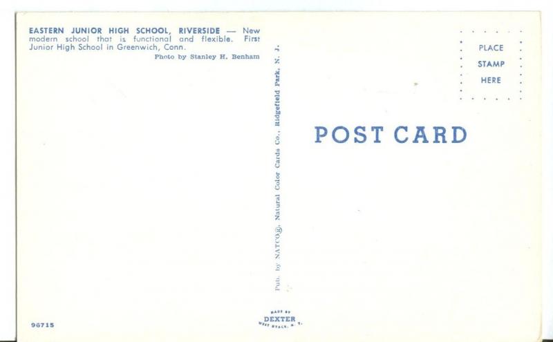 Eastern Junior High School Riverside, Greenwich, Connecticut