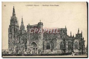 Old Postcard Lepine Notre Dame