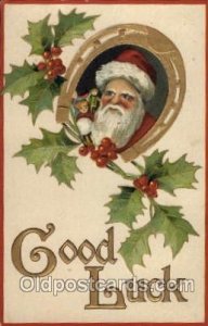 Christmas Santa Claus 1909 postal used 1909