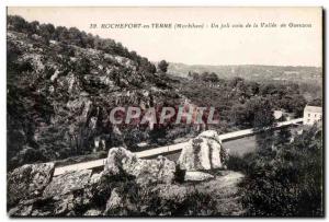 Old Postcard Rochefort en Terre (Morbiban) A Pretty de la Vallee Gueuzon