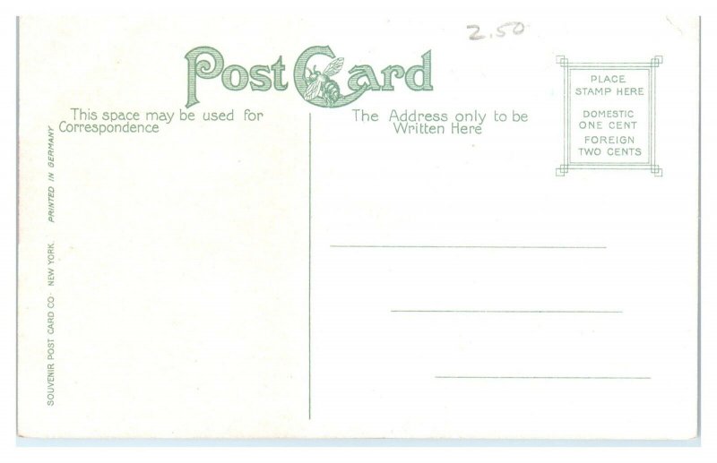 Early 1900s Three Presbyterian Churches, Dover, NJ Postcard *5Q5