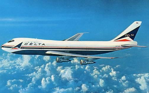 Delta Airlines Boeing 747 - (Airline Issued)