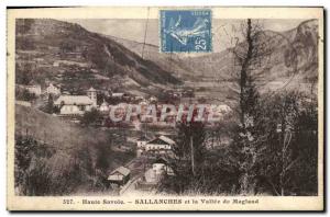 Old Postcard Sallanches and the Valley of Magland