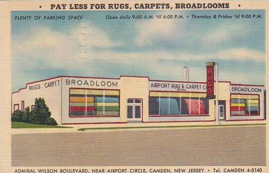 New Jersey Camden Airport Rug & Carpet Company