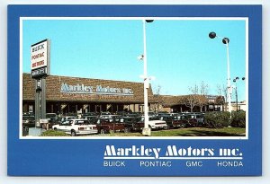 FORT COLLINS, Colorado CO ~ Car Dealership MARKLEY MOTORS c1990s~ 4x6 Postcard