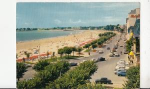 BF31921 la baule l a la plus belle plage d europe car  france front/back image