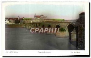 Postcard Old Cordoba Puente Romano