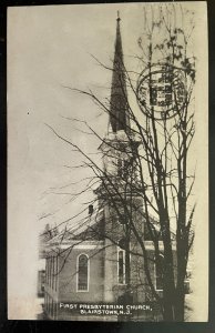 Vintage Postcard 1954 First Presbyterian Church, Blairstown, New Jersey (NJ)