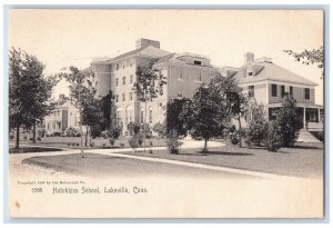 c1905 Hotchkiss School Building Campus Facade Landscape Lakeville CT Postcard
