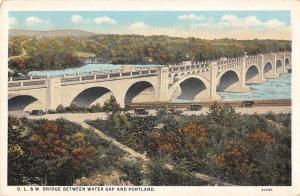 BR101259 d l and w bridge between water gap and portland   usa