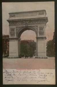 Washington Arch New York No 511  1907 Divided Back Posted 