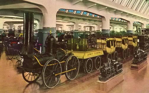 MI - Dearborn. Henry Ford Museum. DeWitt Clinton Train