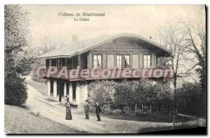 Postcard Old Chateau De Bourlemont Chalet