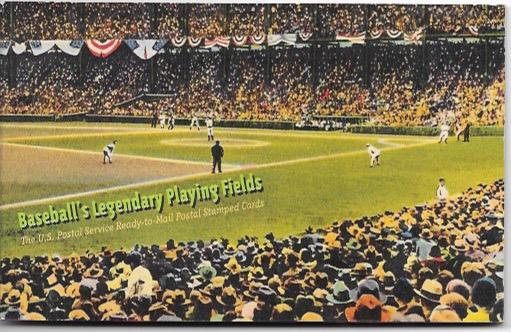 UX374a   Baseball's Legendary Playing Fields   Post Cards.