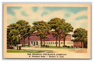 Vintage 1940's Postcard The Phoenix Insurance Company Hartford Connecticut